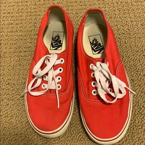 Red Vans